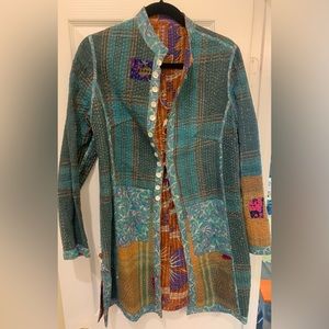Multicolored jacket from The Joanna John Collection, size medium